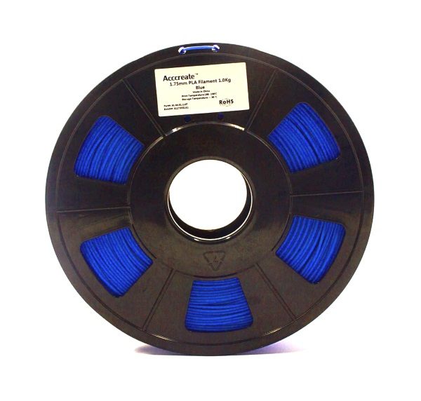 Filament 3d ACCCREATE PLA bleu 1kg