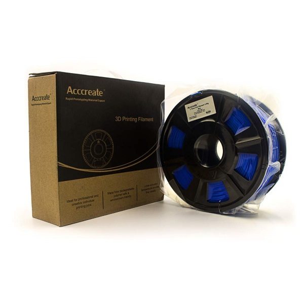 Filament 3d ACCCREATE PLA bleu rouleau