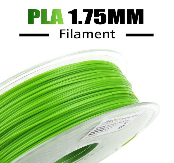 Filament 3d AMOLEN PLA vert jaune 1.75mm