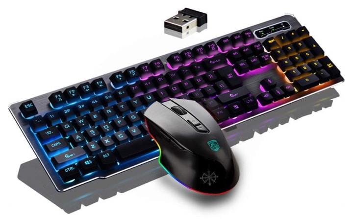 Clavier gaming sans fil AUSTINGS avec souris top 5