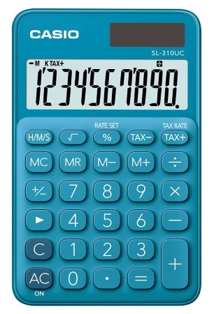 Calculatrice de poche solaire CASIO SL 310 UC top3