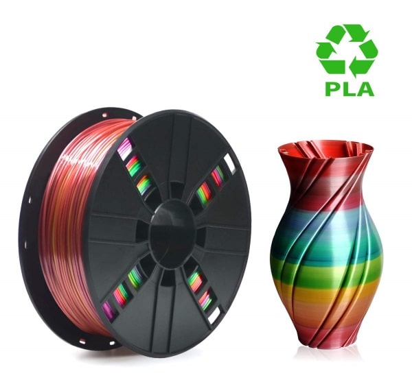 Fil imprimante 3d PLA multicolore Ø 1.75 mm EYRON 1 kg (~330 m)