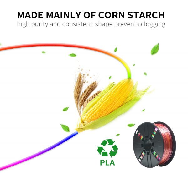 Filament 3d ERYONE PLA multicolore écologique