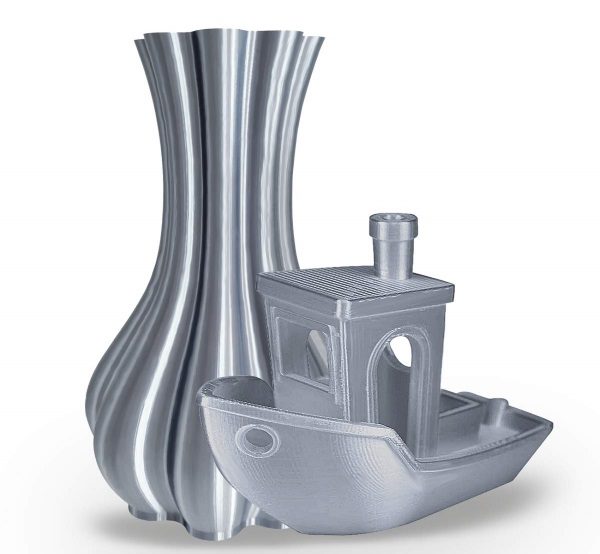 Filament 3d ERYONE PLA soie argent bateau