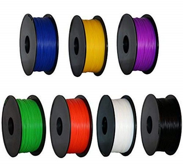 Filament 3d GEEETECH PLA transparent couleurs