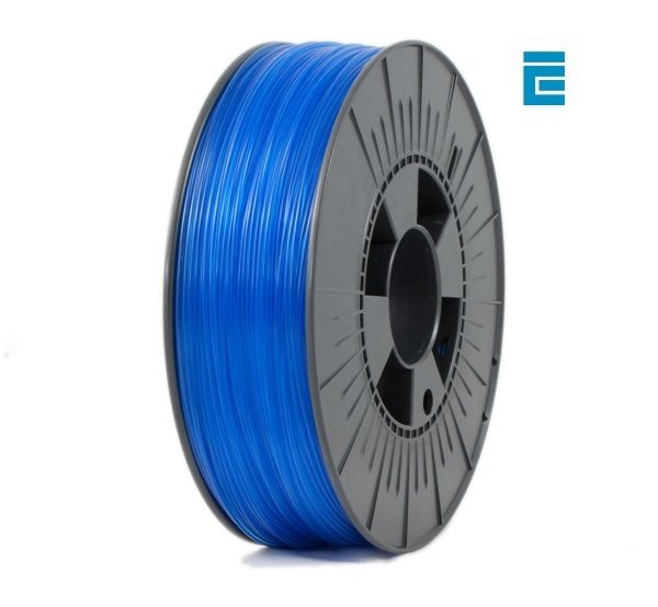 Filament 3d ICE FILAMENTS PET bleu ciel transparent bobine