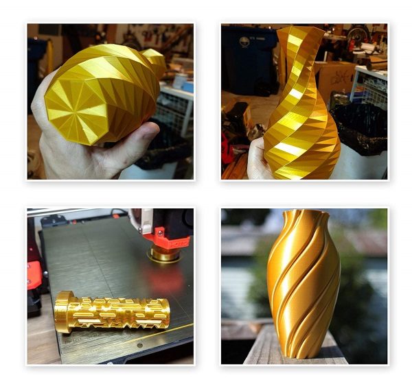 Filament 3d KEHUASHINA PLA or GOLD impressions