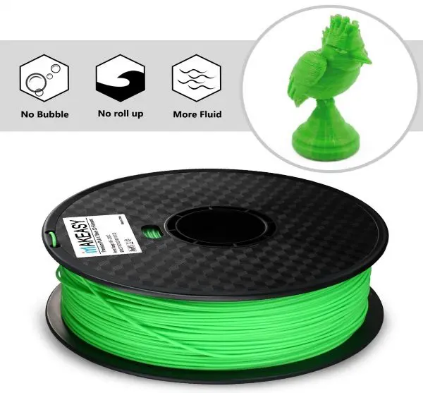 Filament 3d MAKEASY PLA vert impression