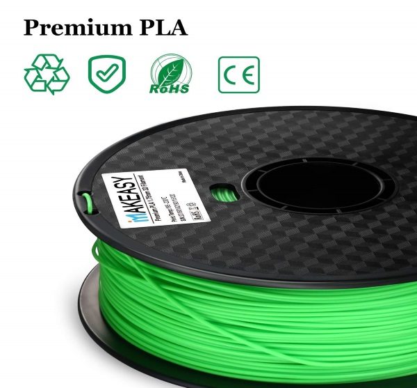 Filament 3d MAKEASY PLA vert qualité