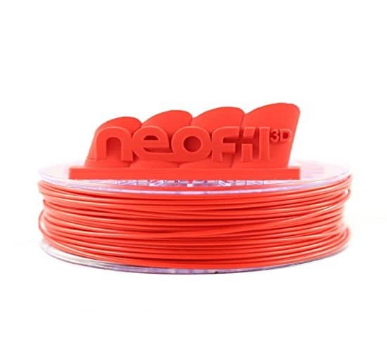 Filament 3d NEOFIL3D ABS rouge bobine
