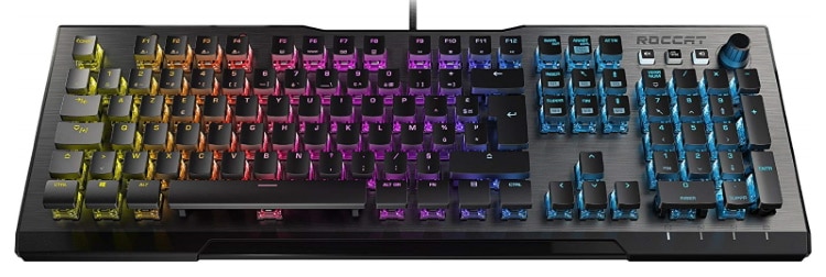 Clavier gaming lumineux ROCCAT multicolore top 5