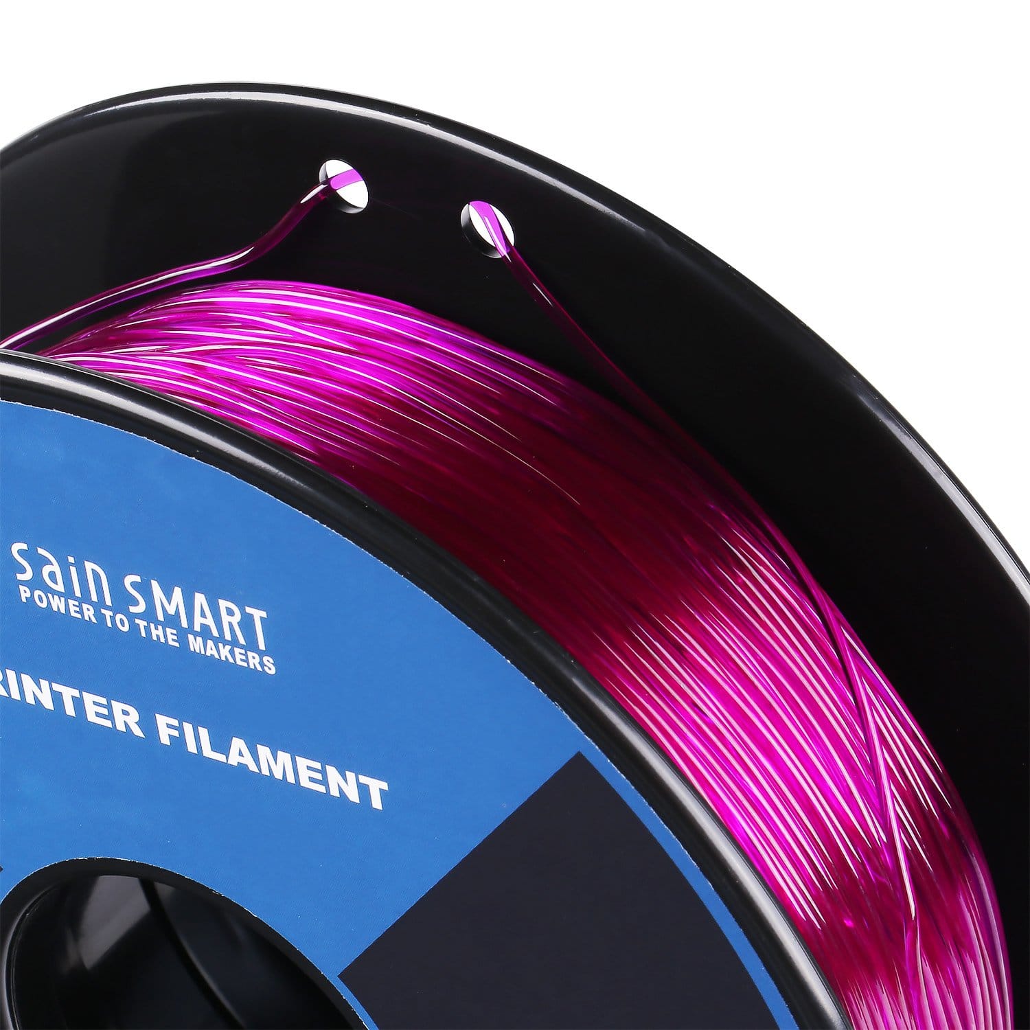 Magenta néon SainSmart Filament en TPU flexible pour imprimante 3D Rouge violet 1,75 mm 800 g Précision dimensionnelle +/- 0,05 mm 
