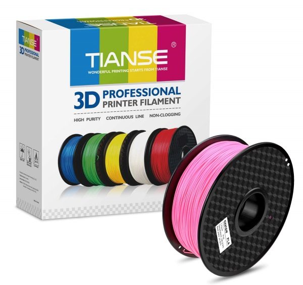 Filament 3d TIANSE PLA rose 1 kg