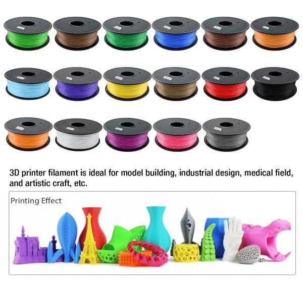 Filament 3d TIANSE PLA rose couleurs