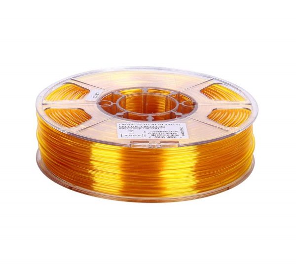 Filament 3d eSUN PETG jaune or 1kg