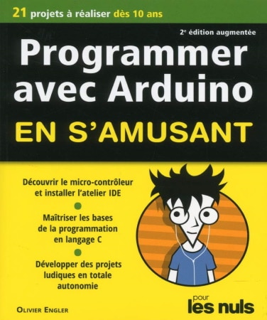 Livre programmer avec arduino micro-contrôleur programmation projets pour les nuls top5