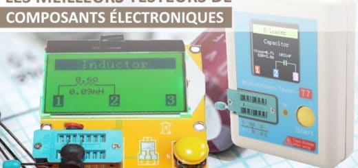 Les meilleurs testeur de composants électroniques, appareil de test résistance, condensateur, diode, transistor bipolaire ou mosfet, et capacité jonction