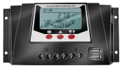 Contrôleur de charge solaire PWM type SOLAR 12V / 24V / 36V / 48V et 50A avec écran LCD et double port USB pour panneau photovoltaïque top4